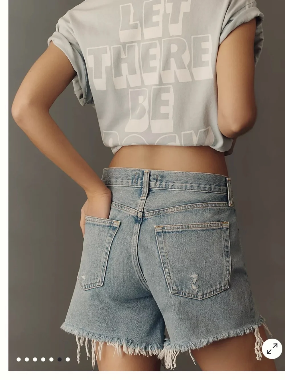 NWT🌷Agolde Parker Denim Long Shorts